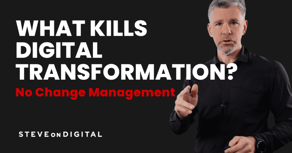 Exhibiting Leadership in a Digital Transformation: The Three-Step Process to Change Management