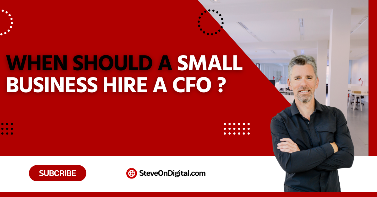When should a small business hire a CFO? – The Right Time