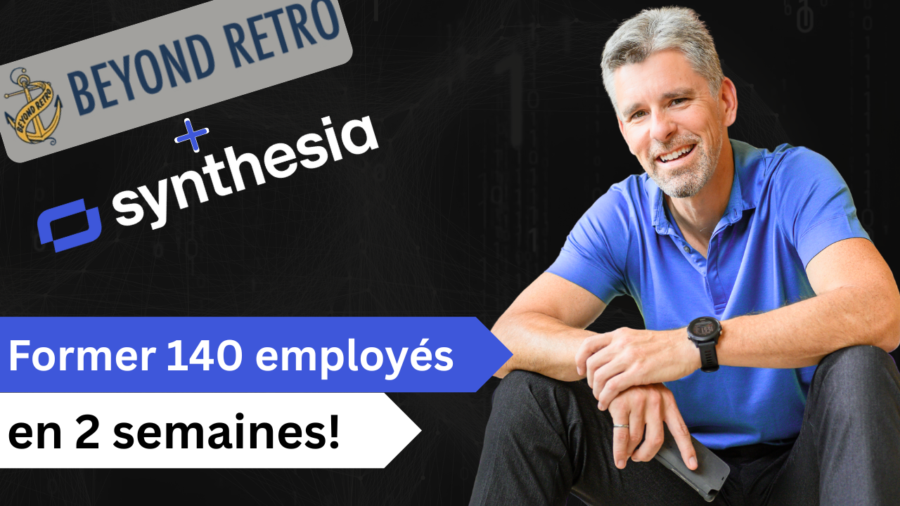 Former 140 employés en 2 semaines grâce à l’IA!