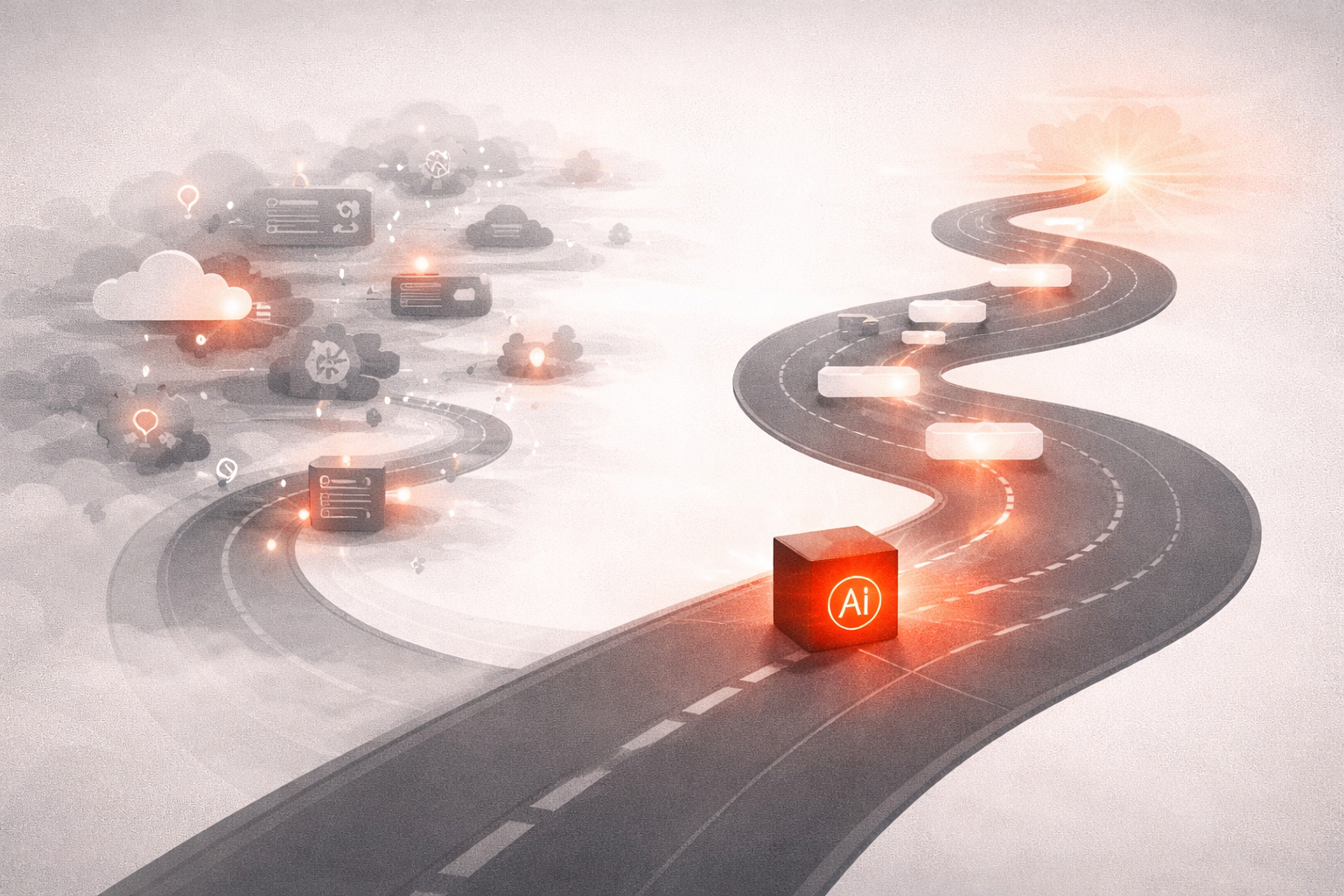 Schéma simple montrant le cadrage d’un premier usage d’IA en PME