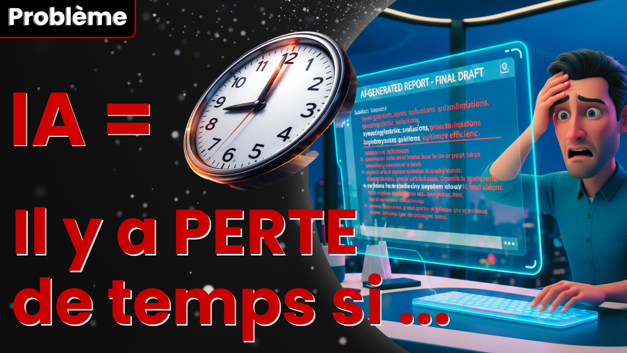 3 pertes de temps avec l’IA sans standard