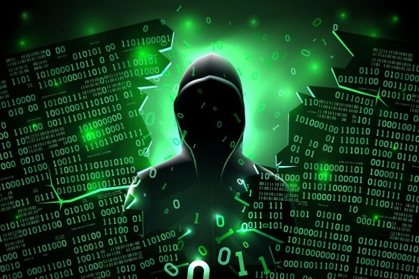 Hacker,Using,The,Internet,Hacked,Abstract,Computer,Server,,Database,,Network